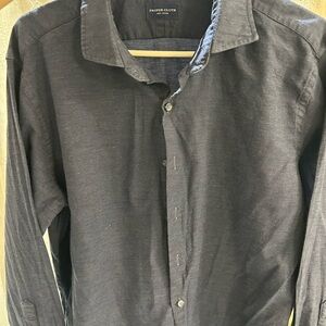 Proper Cloth Men's Charcoal Button Down Shirt
